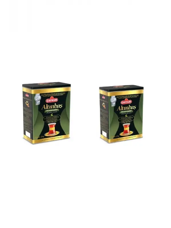 Altınbaş Bergamotlu 400 gr X 2 Adet Teneke Kutu