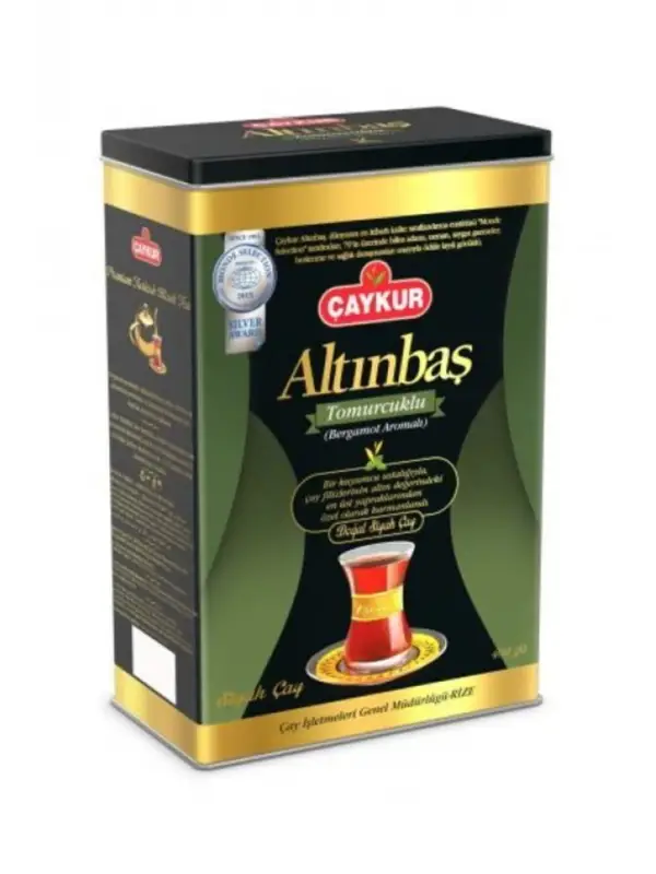 Altınbaş Çay Teneke Kutu Bergamotlu 400gr * 12 adet