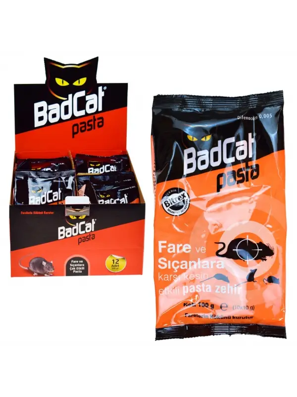 Badcat Pasta Fare İlacı 100gr