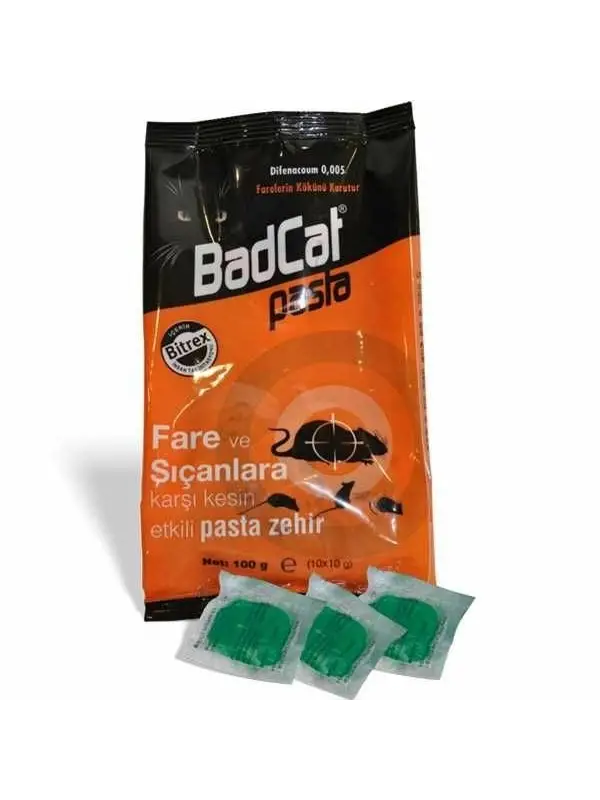 Badcat Pasta Fare İlacı 100gr