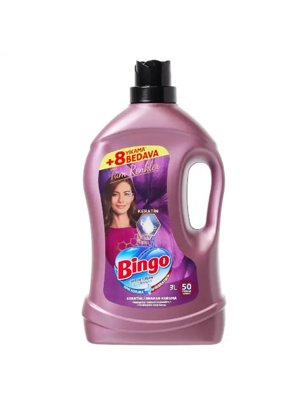 Bingo Sıvı Deterjan 3 Lt Onaran