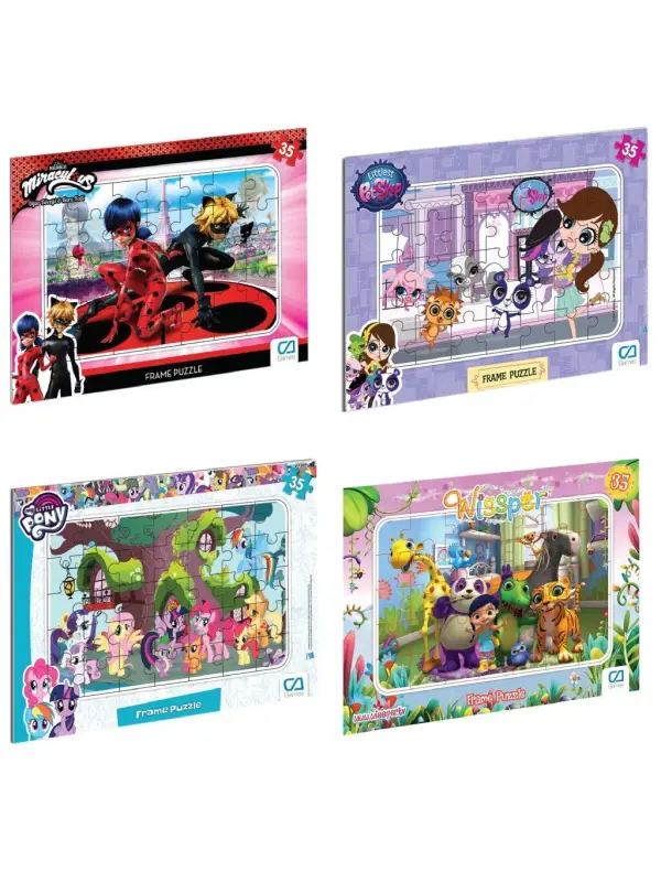 Ca Karışık Frame Puzzle