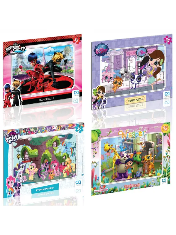 Ca Karışık Frame Puzzle