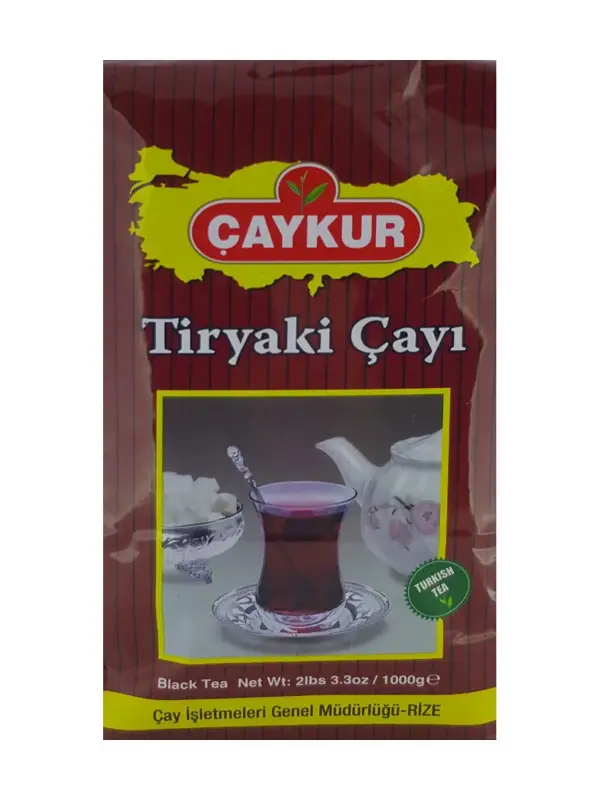 Tiryaki Siyah Çay 1000 gr