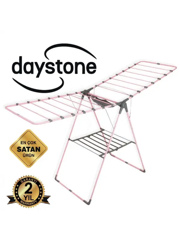 Daystone Forte Pembe Çamaşır Kurutmalık