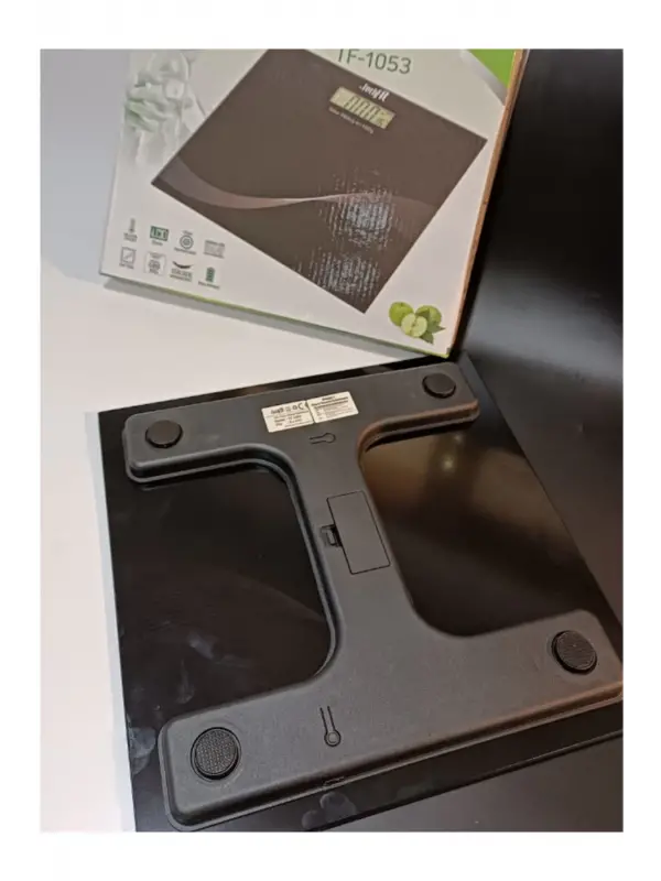 Dijital Banyo Baskülü Siyah Cam