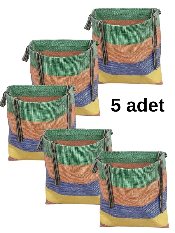 Fındık Toplama Sepeti Renkli Kalın ve Kullanışlı 5 adet