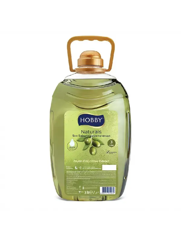 Hobby 3 Lt Naturel Sıvı Sabun Zeytinyağlı