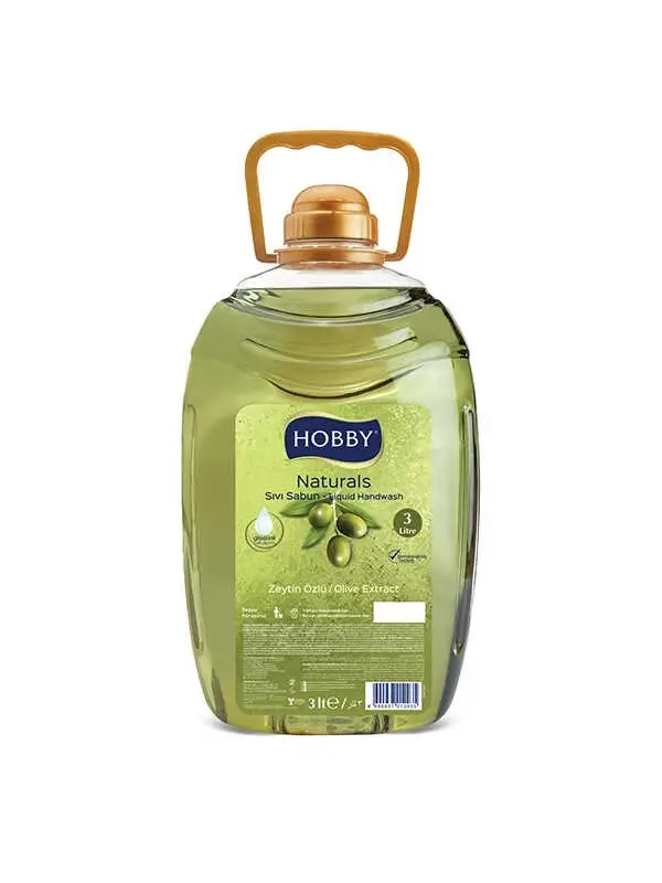 Hobby 3 Lt Naturel Sıvı Sabun Zeytinyağlı