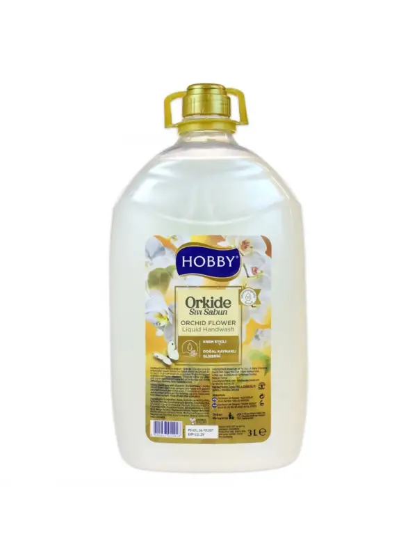 Hobby 3 Lt Sıvı Sabun Orkide Çiçeği