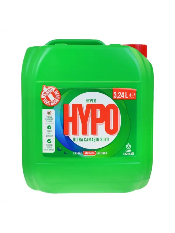 Hyper Hypo 3,24 Lt Ultra Çamaşır Suyu Çam Ferahlığı