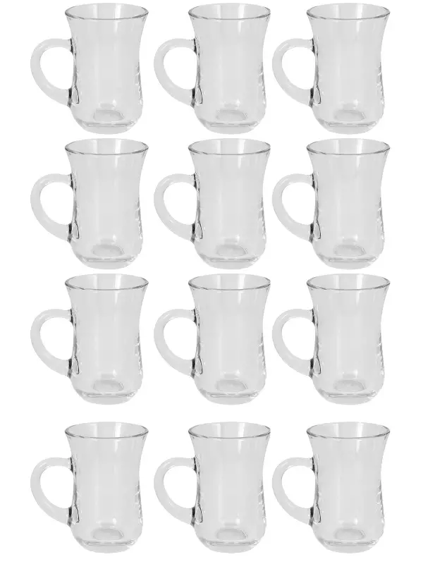 Kulplu Çay Bardağı 12li Set Paşabahçe Glass you