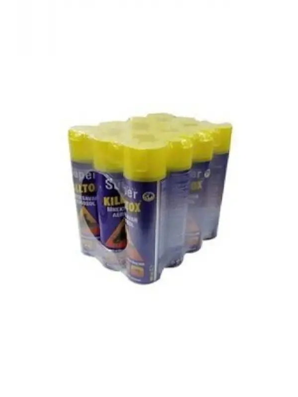 Killtox %100 Etkili Sinek Ilacı Sinek Savar 400 Ml 12 Adet