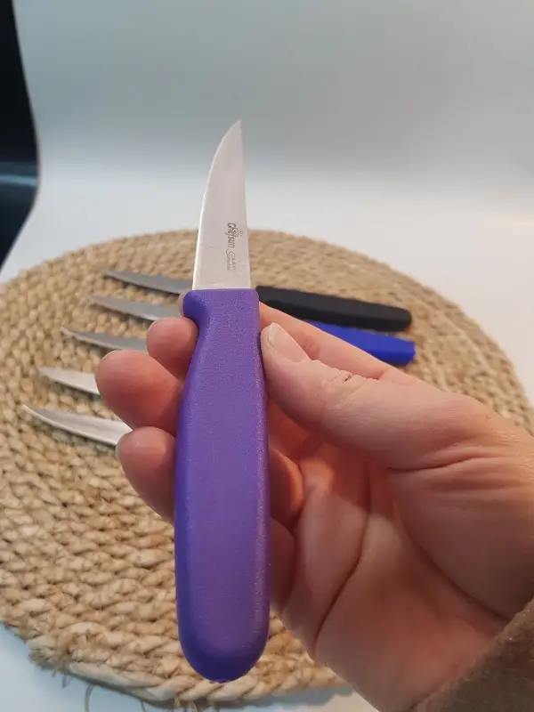 Sebze Meyve Sebze Bıçağı Seti 3 Adet Sürmene Chefsun 9cm