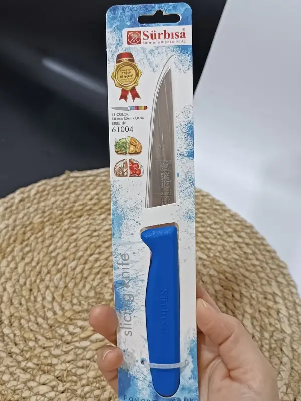 Sürbisa 61004 Sebze Bıçağı Koyu Mavi 1 Koli (12 adet)