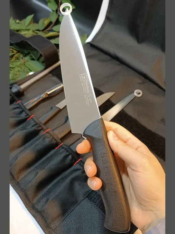 Sürbisa Kılıflı Sürmene Şef Bıçakları Seti Et, Ekmek, Sebze, Mutfak, İlk Şeflik Seti Hadnmade