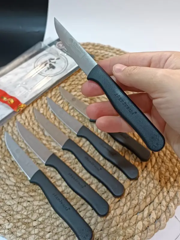 Sürdövbisa 61010 6lı Meyve Seti (Sivri Uç ) Siyah