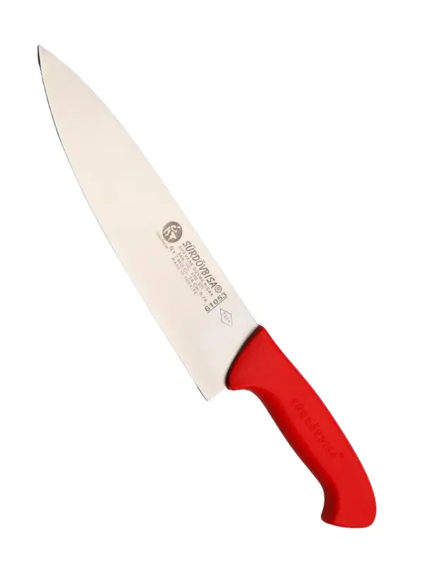 Sürdövbisa F61053 Plastik Pimsiz Sap Şef Bıçağı (SİYAH SAP)