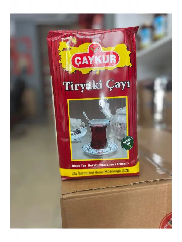 Çaykur Tiryaki 10 KG Siyah Dökme Çay