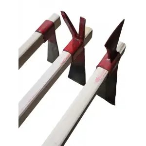 Kazma Seti Büyük Dövme Çelik Bahçe Kazması 120 cm Saplı - 3 Çeşit