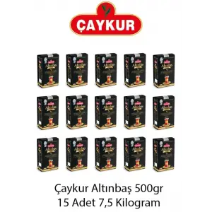 Altınbaş Klasik Doğal Siyah Dökme Çay 500gr x 15 Adet - 1 Koli