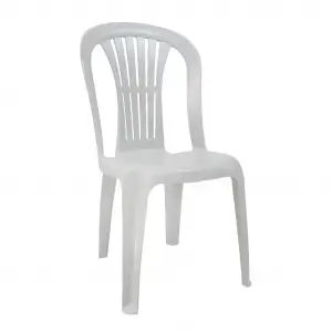 Daystone Flora Kolsuz Sandalye Eko Beyaz (sedef)