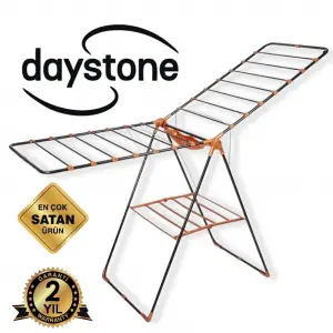 Daystone Forte Siyah Çamaşır Kurutmalık