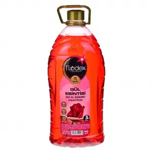 Flodex 3 Lt Sıvı Sabun Gül Kokulu