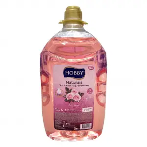 Hobby 3 Lt Naturel Sıvı Sabun Gül