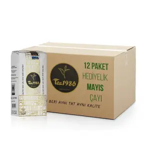 Mayıs Çayı Beyaz Paket Tea1986 500Gr 12li Paket