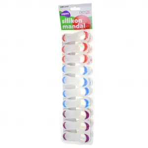 Nerox Silikon Mandal Pastel Yaysız 10 Lu Nrx-4660