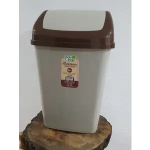 Polytime Fantastik Çöp Kovası 20 Lt E-243 Kahverengi