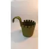 Akasya Balkon Saksı Tekli kolay Askı 30 Y.Yeşil  1,5 Lt Denge Aparatlı