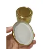 Konserve Kavanoz Kapağı 200 Adet 82mm Altın Kapak
