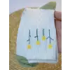 Çiçek Desenli Kadın Çorabı