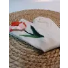 Lale Desenli Kadın Çorabı