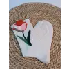Lale Desenli Kadın Çorabı