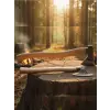 Profesyonel Odun Yarma Baltası / Kamp Baltası - Tam Dövme Çelik - Uzun Sap