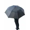 Protokol Büyük Boy Karbon Fiber Baston Şemsiye 150 cm Çap