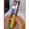 Sürbisa 61004 Sebze Bıçağı Sarı Lz1 Koli (12 adet Tırtıklı )
