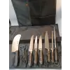 Sürbisa Çantalı Aşçı Gastronomi Handmade Bıçak Seti 9lu Set