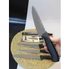 Sürbisa Sürmene Sürbısa 61170 / 202 Şef Bıçak Seti Siyah