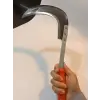 Sürmene Çayır Orağı El Yapımı Keskin Çim Biçme Orak Kırmızı