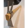 Sürmene Makas Çeliği Çatallı Kazma Bahçe Tarla Hobi 45cm