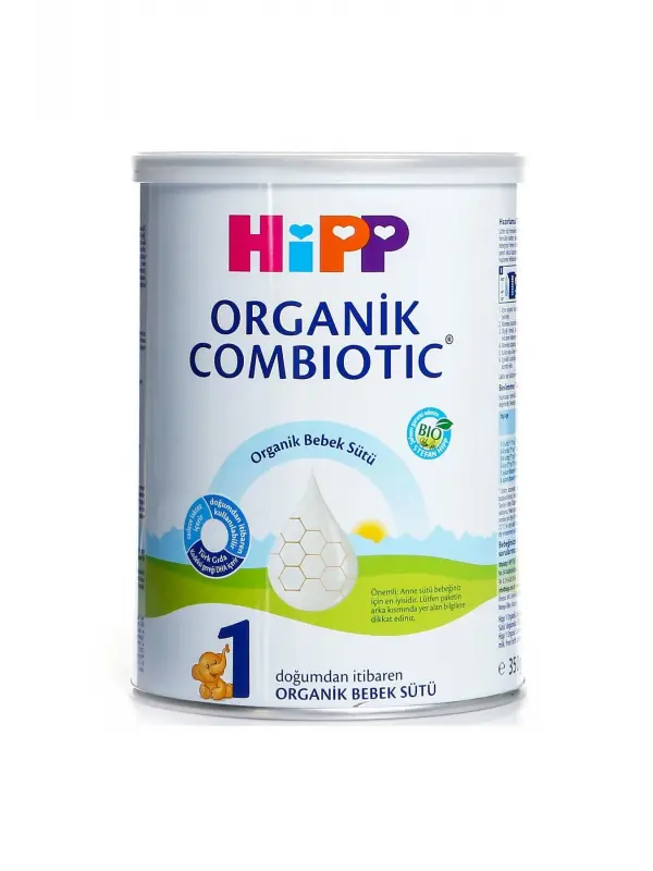 Hipp 1 Organik Combiotic Bebek Sütü 350 gr 12 Adet