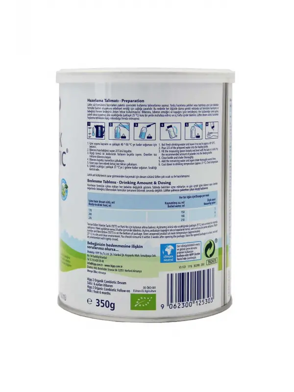 Hipp 2 Organik Combiotic Devam Sütü 350 gr 12 Adet