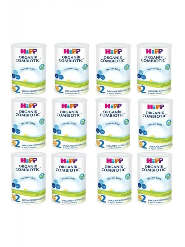 Hipp 2 Organik Combiotic Devam Sütü 350 Gr X 12 Adet