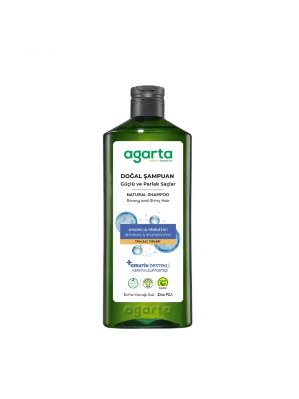 Agarta Agarta Aile Boyu Şampuan Seti 5’li 400 ml Keratin Vegan Doğal