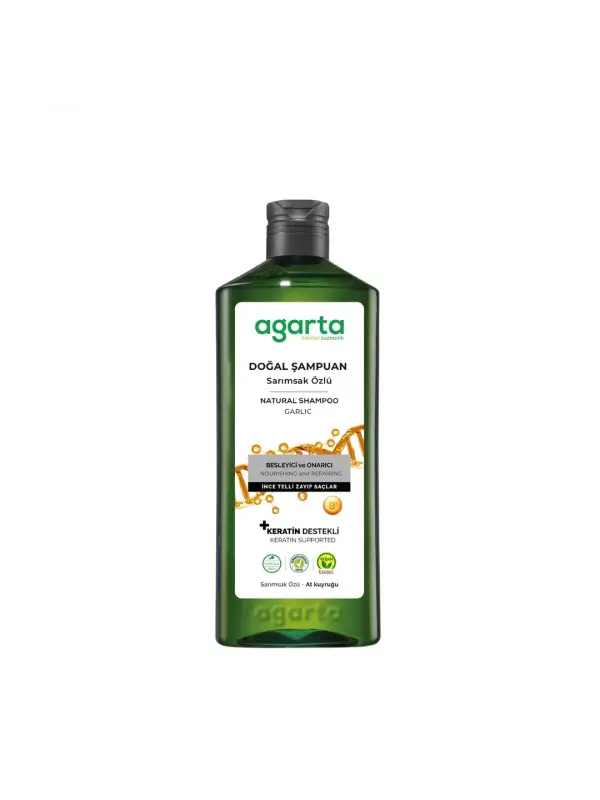 Agarta Saç Dökülmesine Karşı 5’li Şampuan Seti 400 ml Keratin Vegan Bitkisel