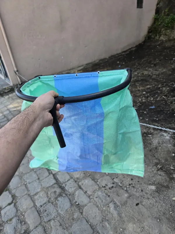 Profosyonel Çay Meyve Sebze Toplama Sepeti PVC Borulu Tutacaklı Ergonomik Hasat Toplama Sepeti
